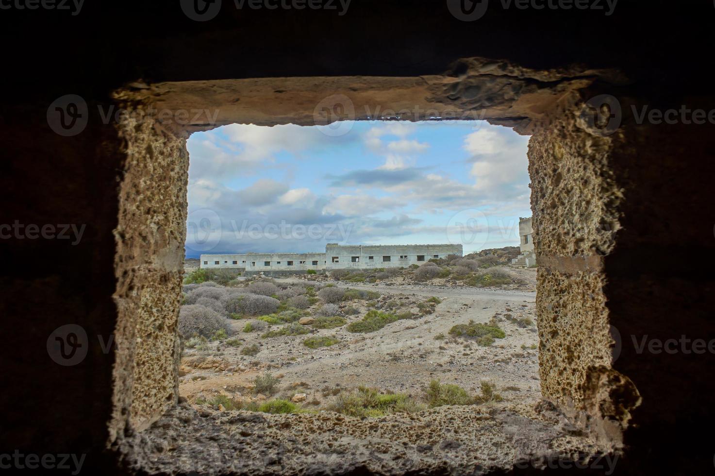 View through the window photo