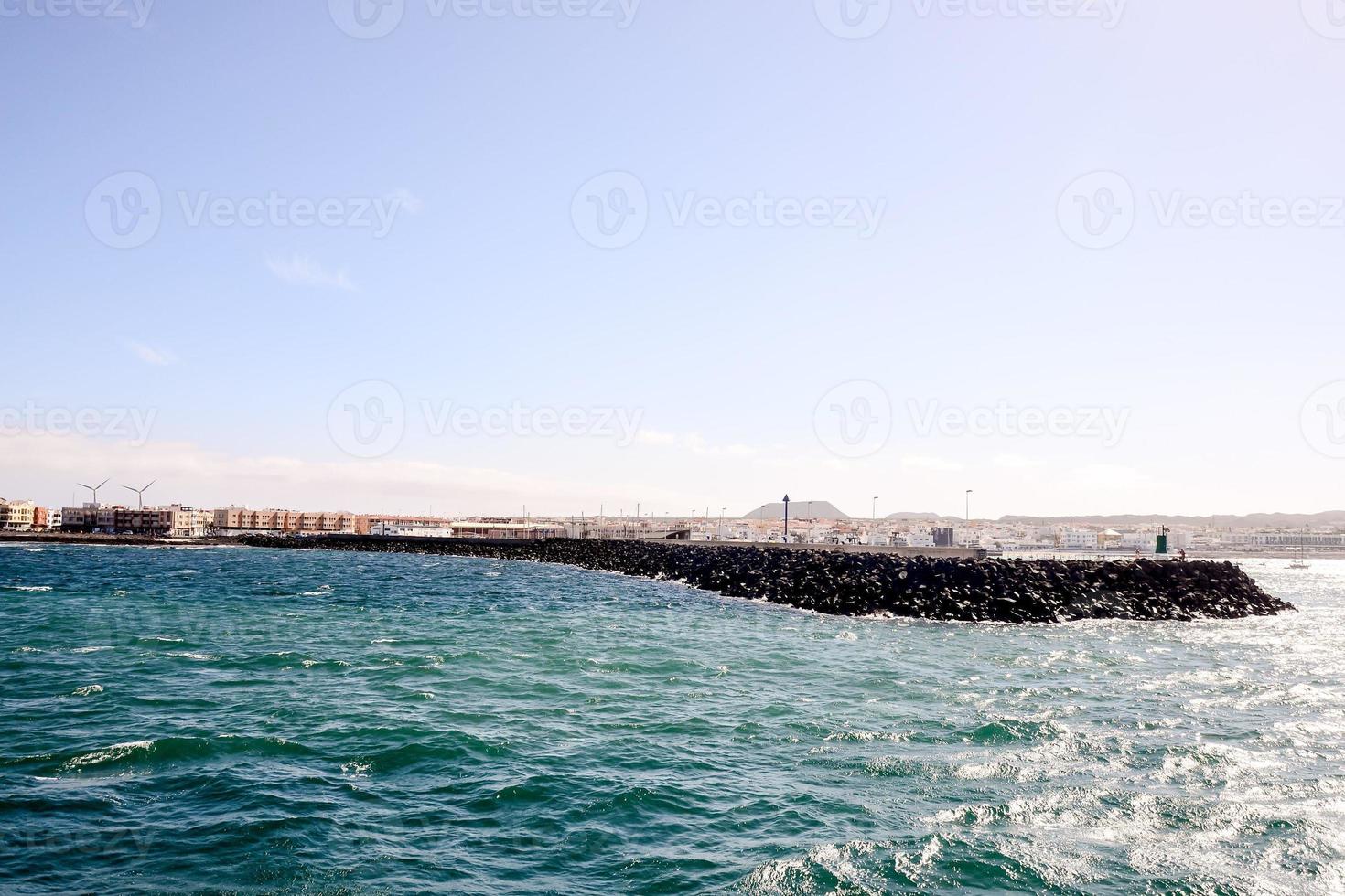 Scenic coastal view photo