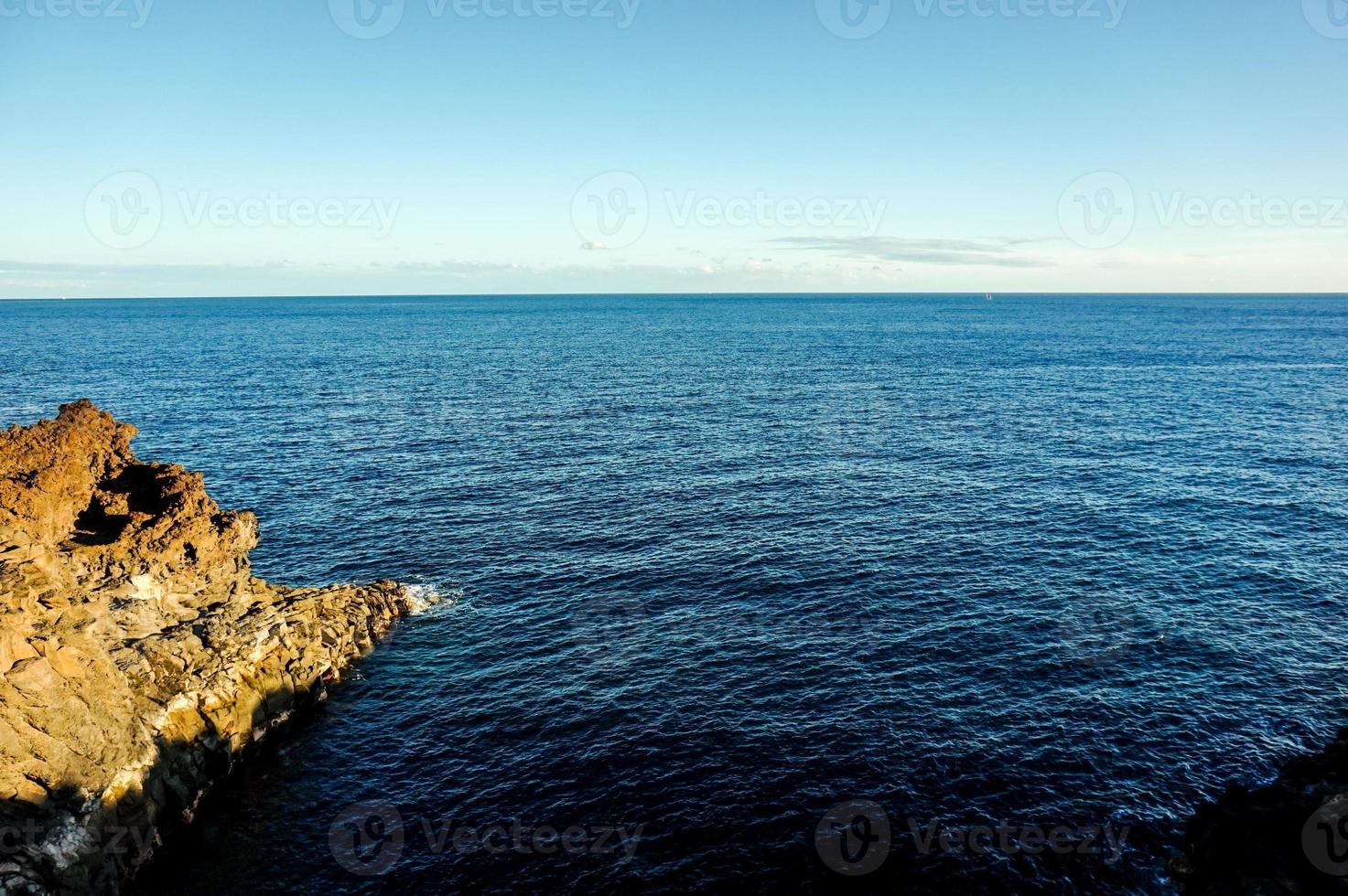Scenic coastal view photo