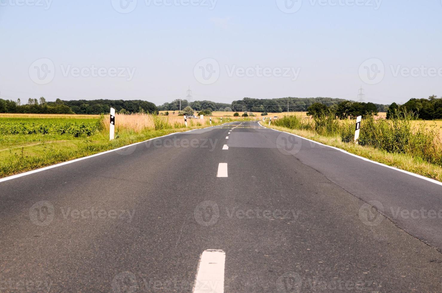 Road in the countryside photo