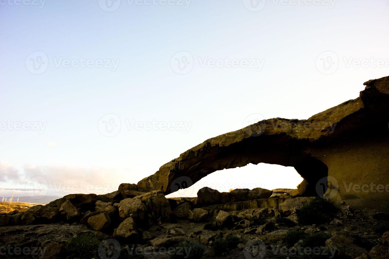 Natural rock arch photo