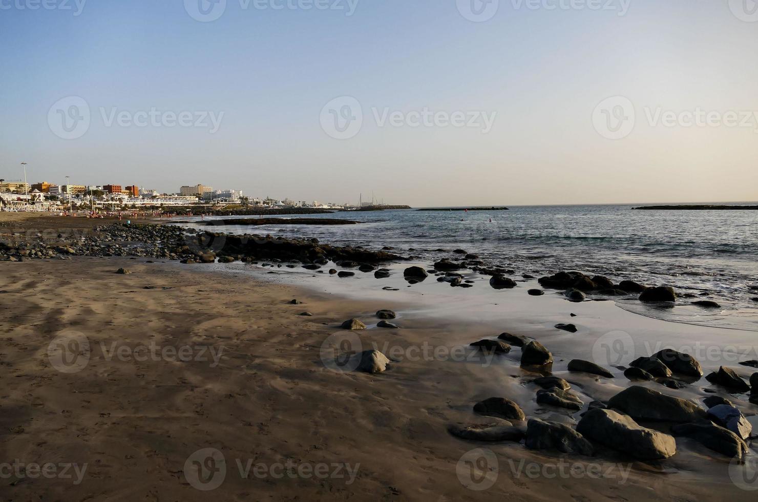 Scenic coastal view photo