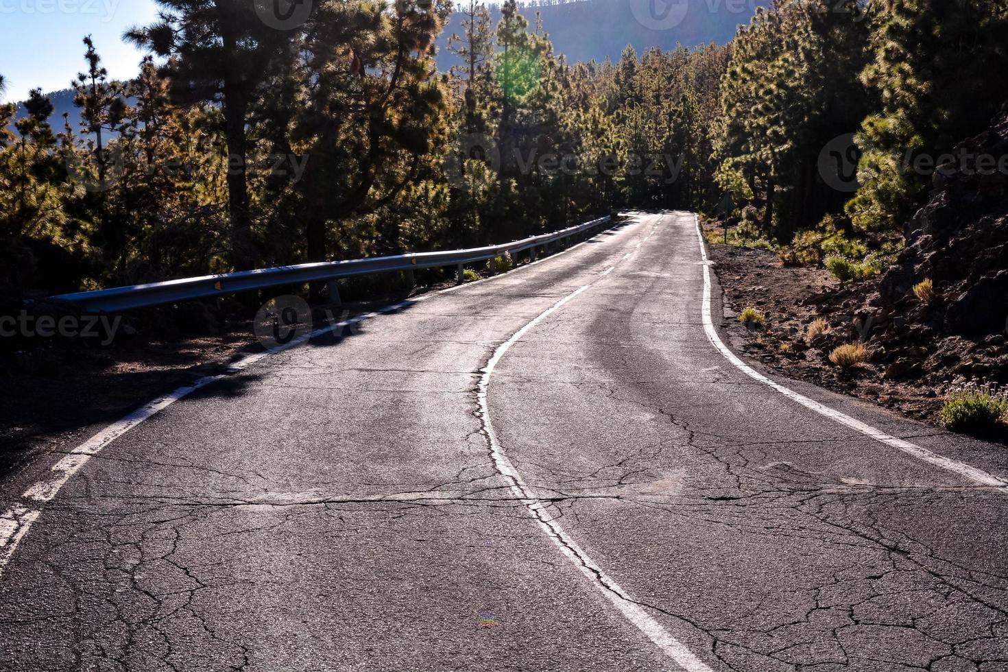 Road in the countryside photo