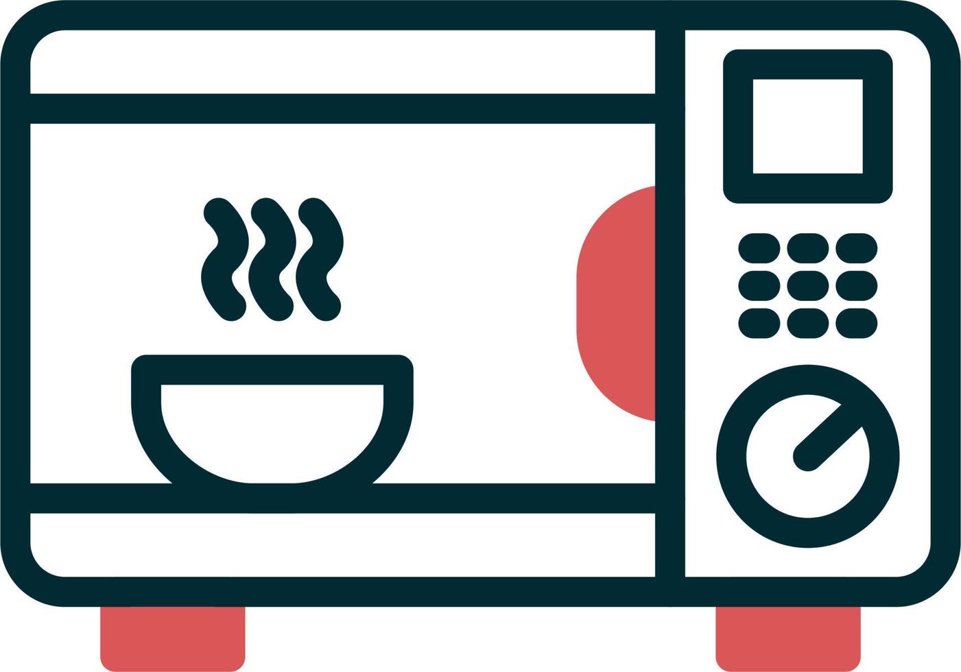 Microwave Vector Icon