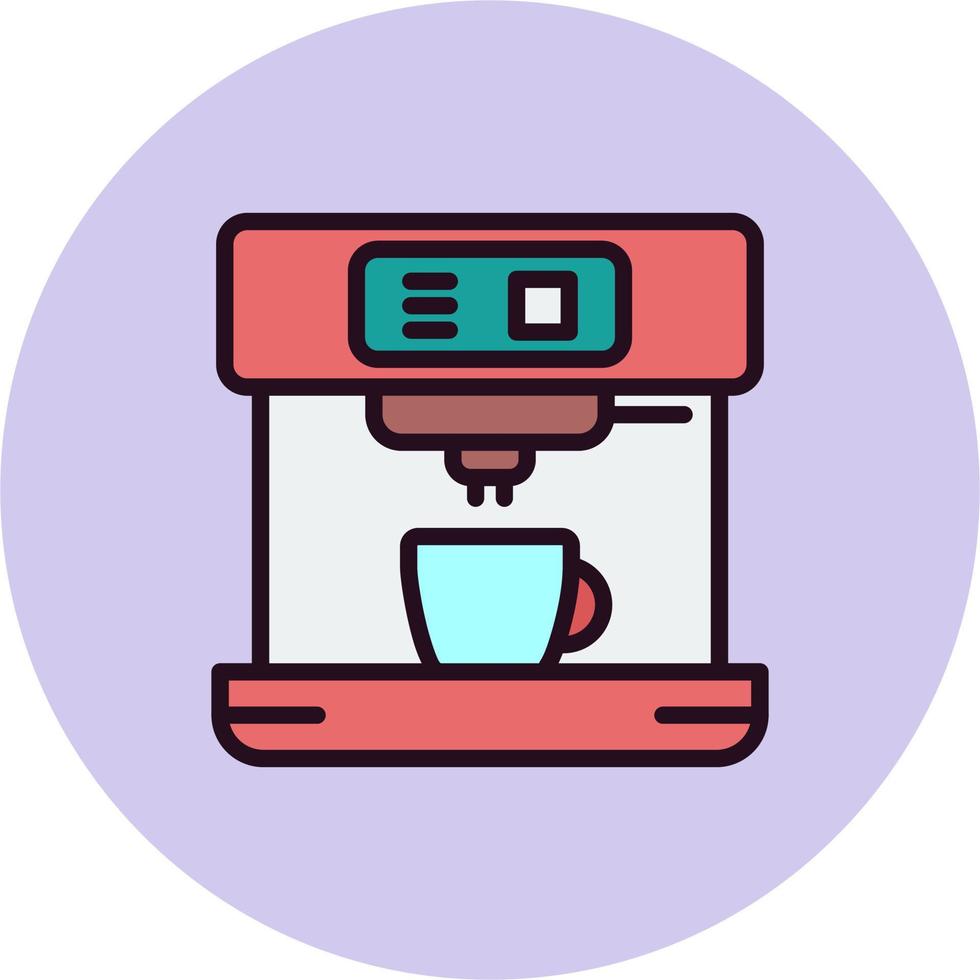Coffee Machine Vector Icon