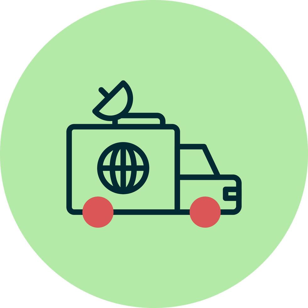 News Van Vector Icon