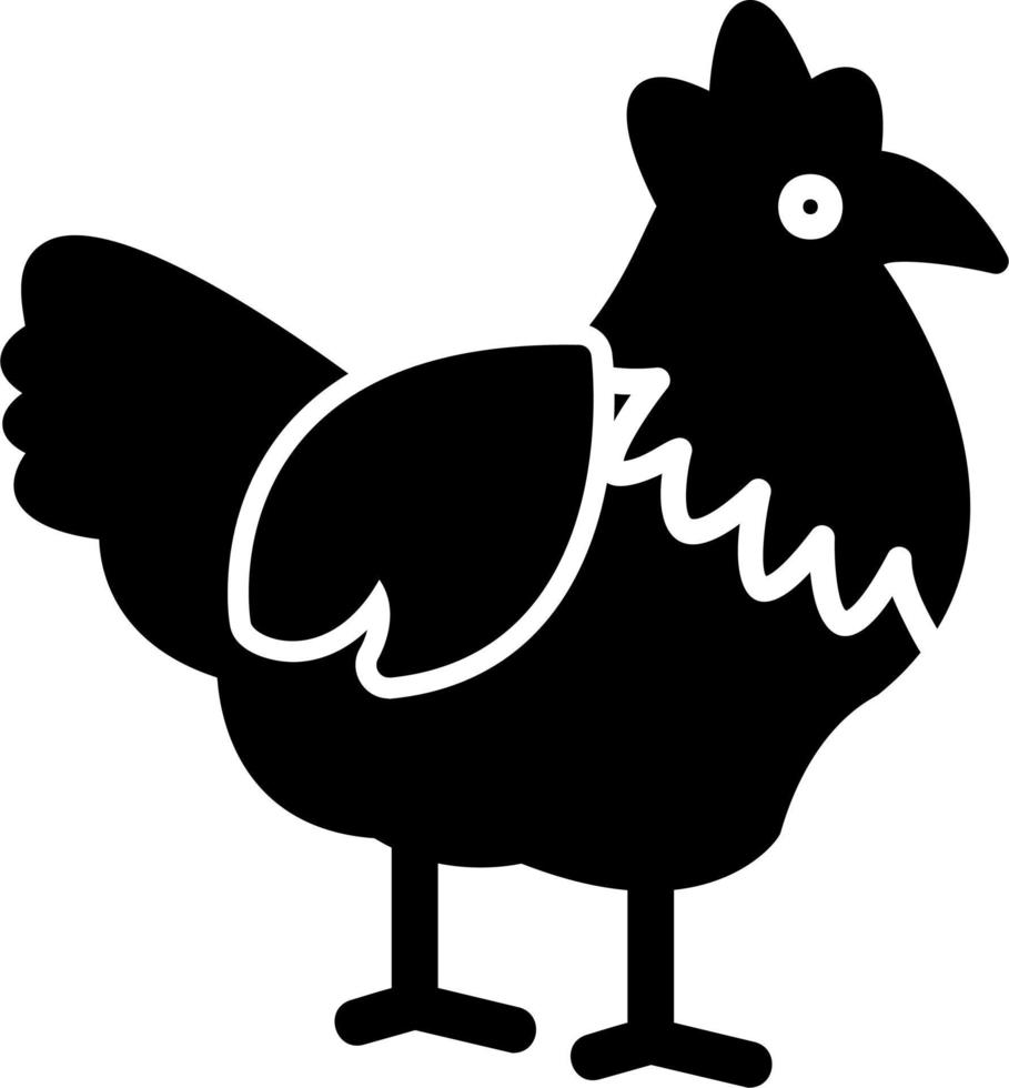 Hen Vector Icon