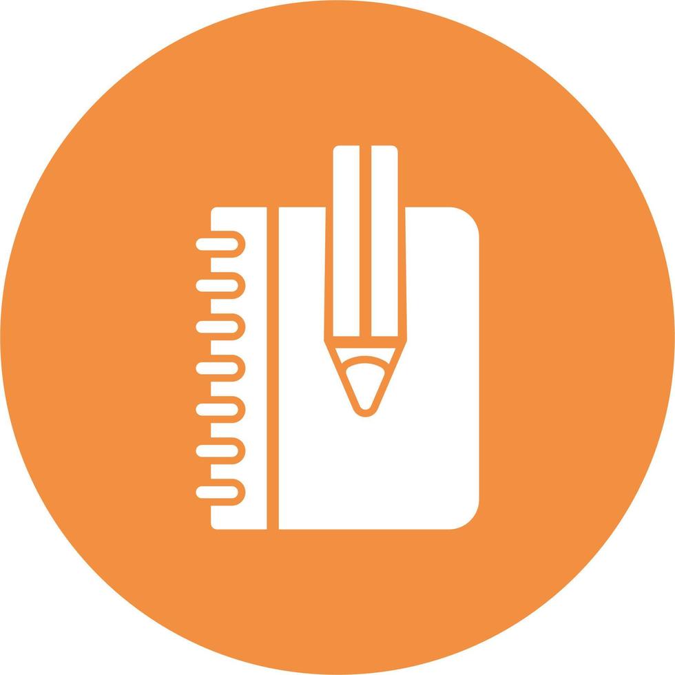 Sketchbook Vector Icon