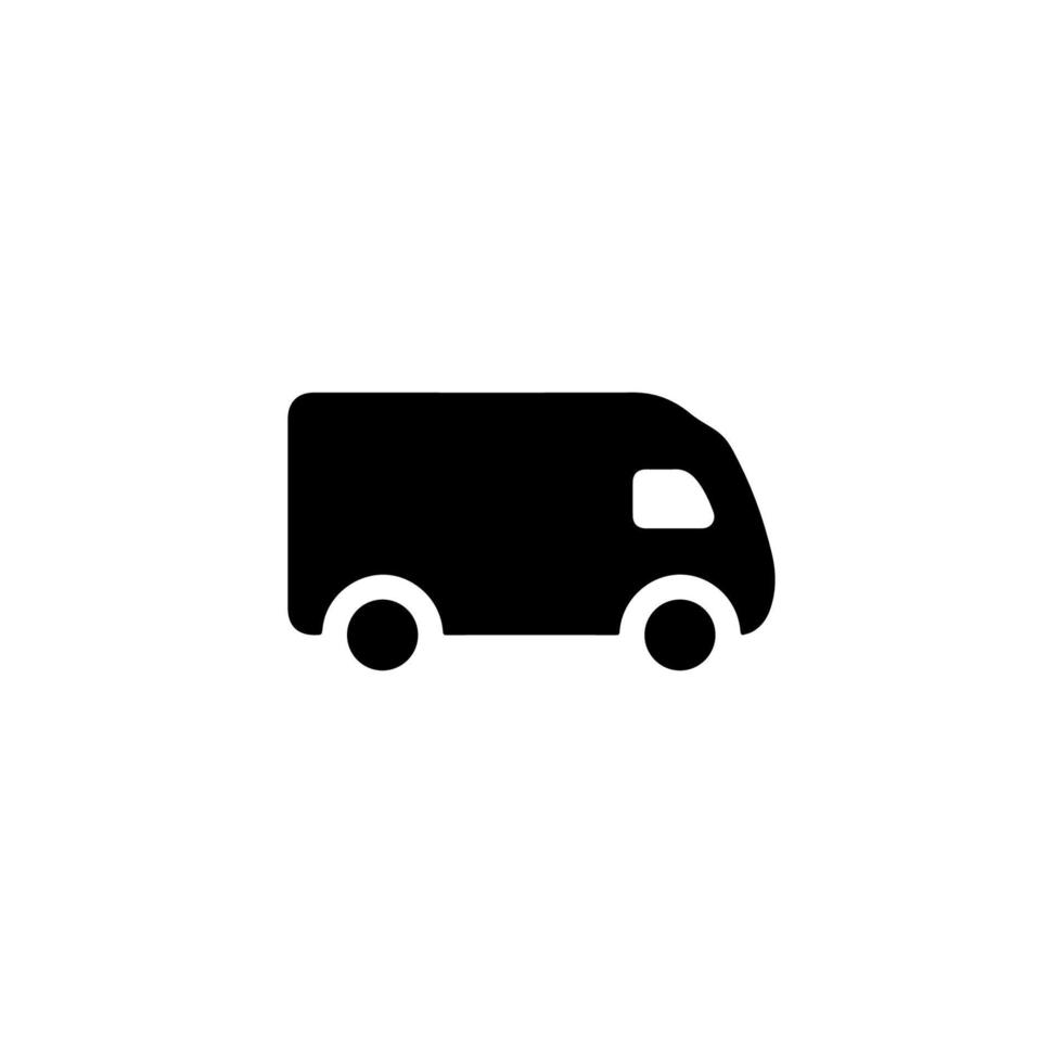 Bank truck icon. Simple style bank deposit poster background symbol. Bank truck brand logo design element. Bank truck t-shirt printing. vector for sticker.