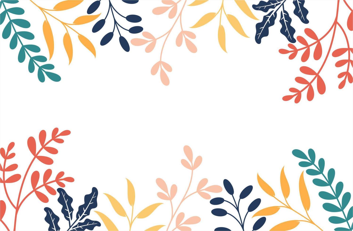simple seamless pattern with floral and flower theme vector