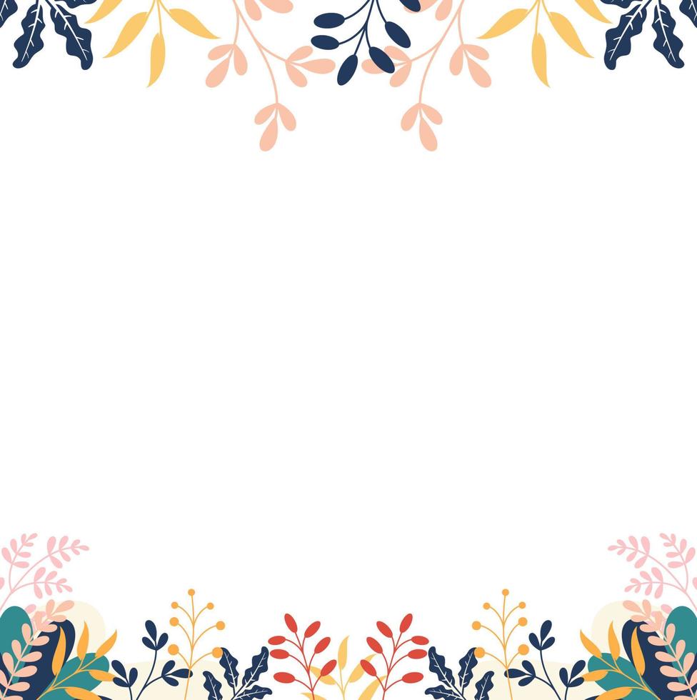 simple seamless pattern with floral and flower theme vector