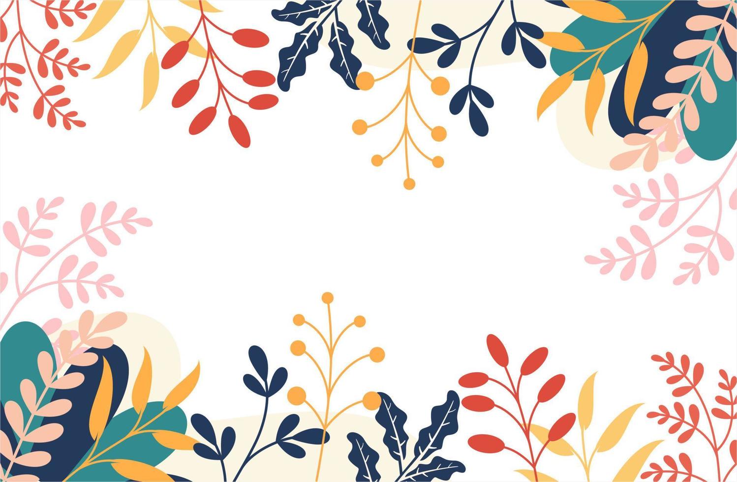 simple seamless pattern with floral and flower theme vector