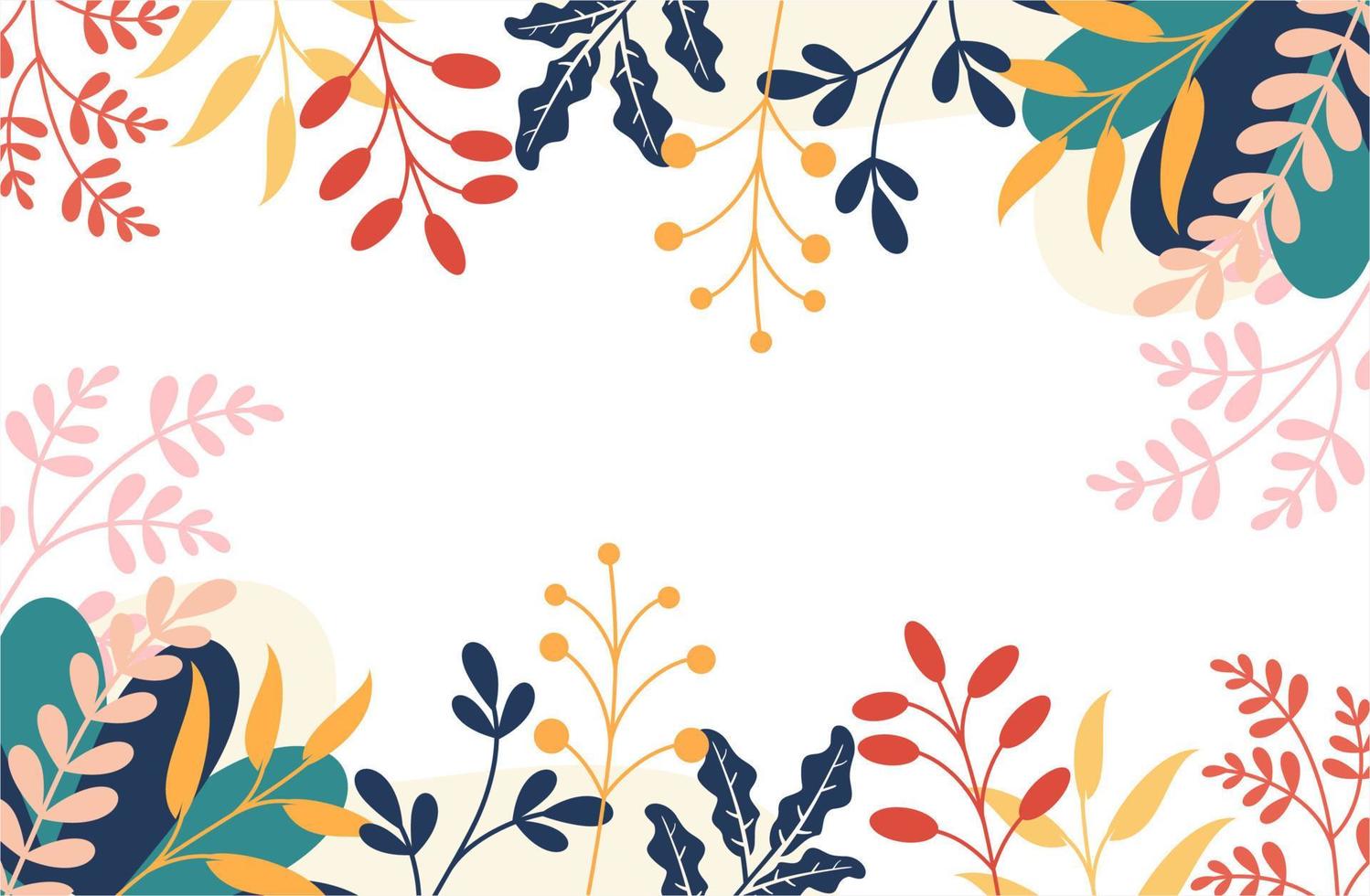 simple seamless pattern with floral and flower theme vector