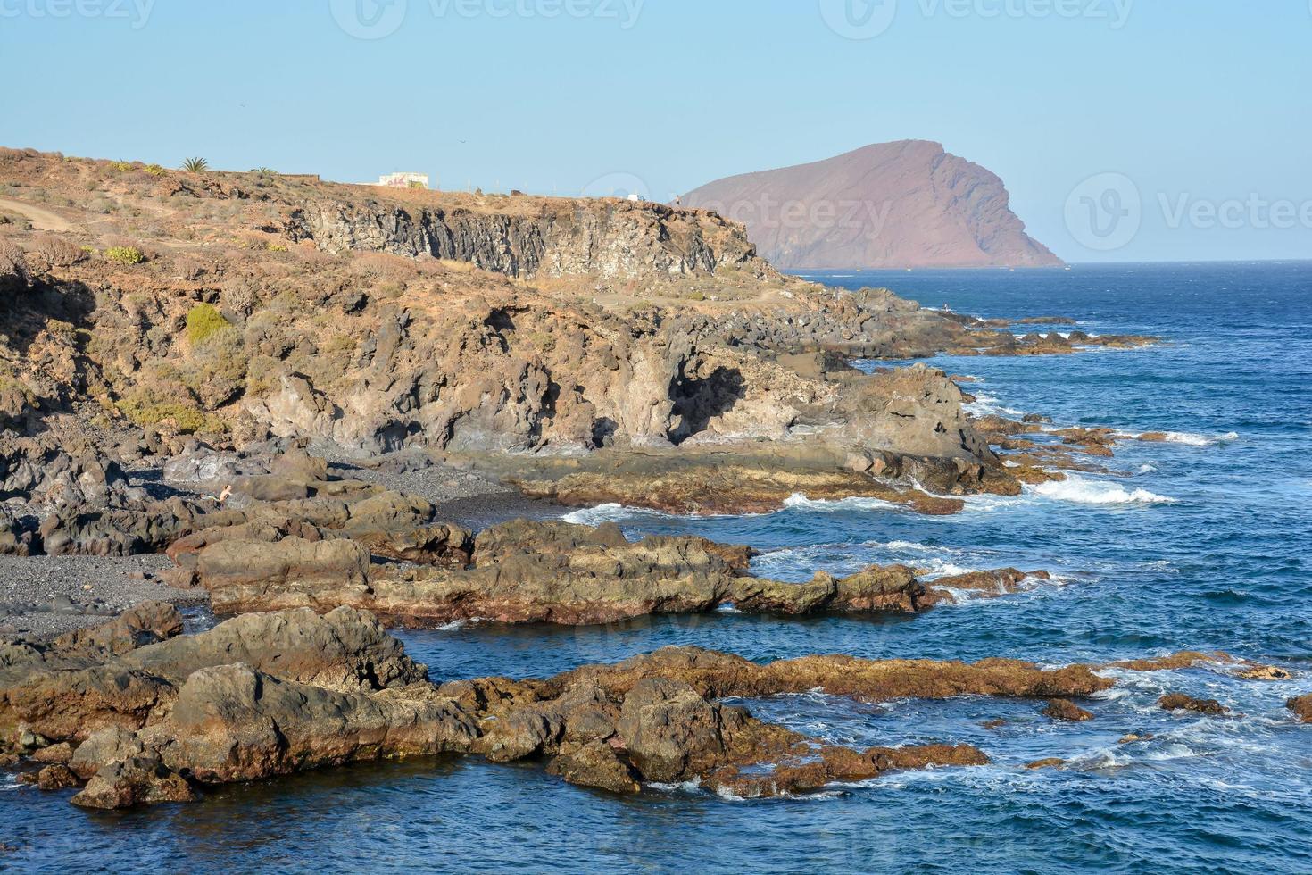 Scenic coastal view photo