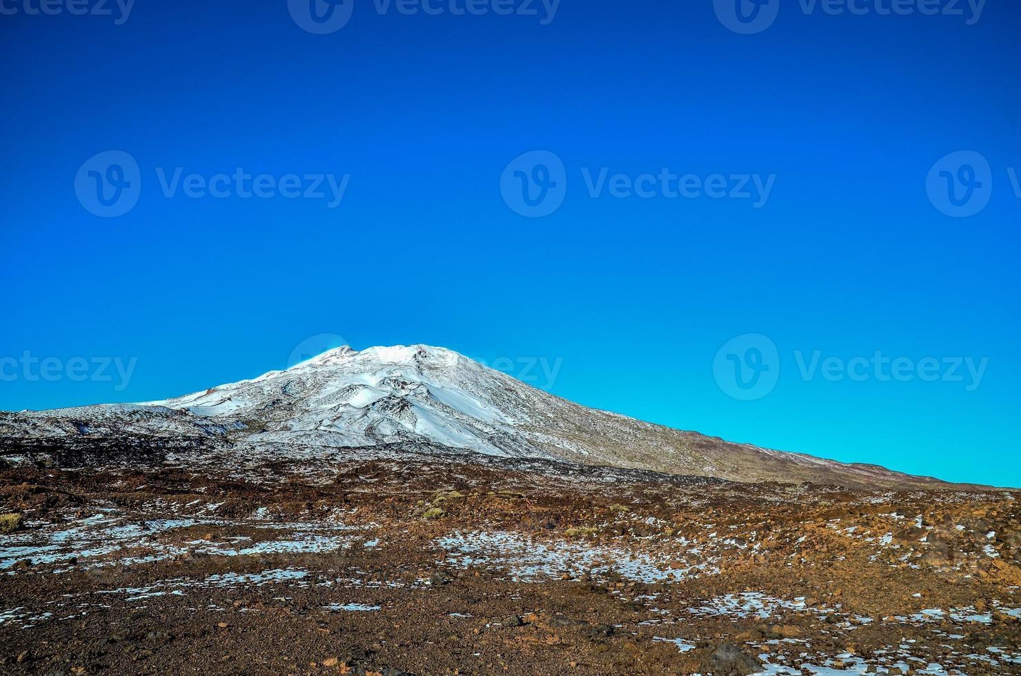 Scenic mountain landscape photo