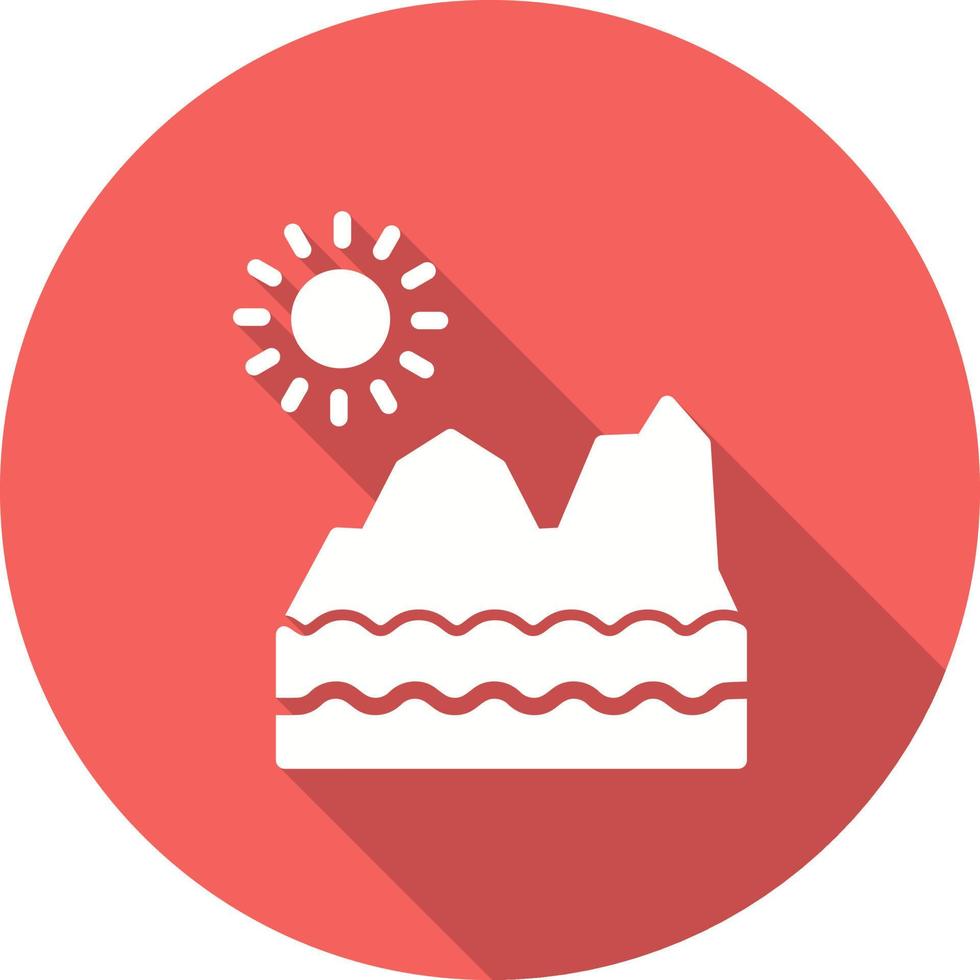 Glacier Vector Icon