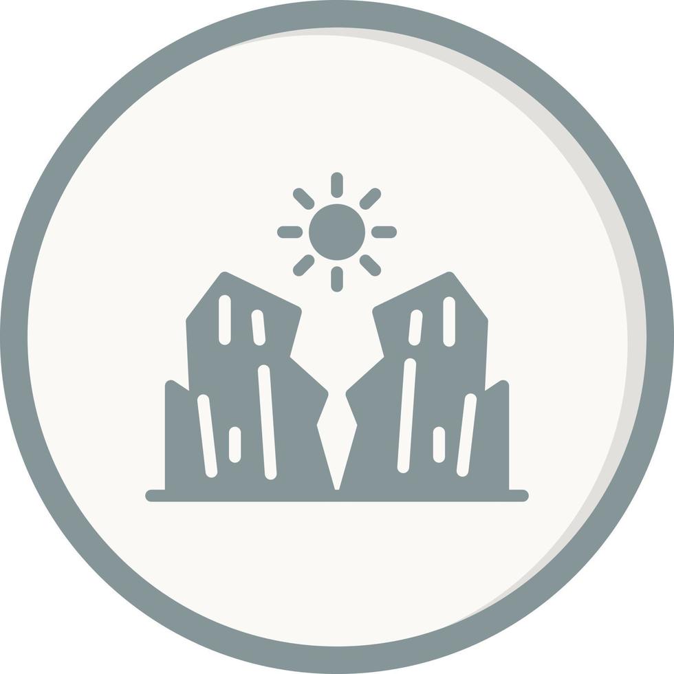 Canyon Vector Icon