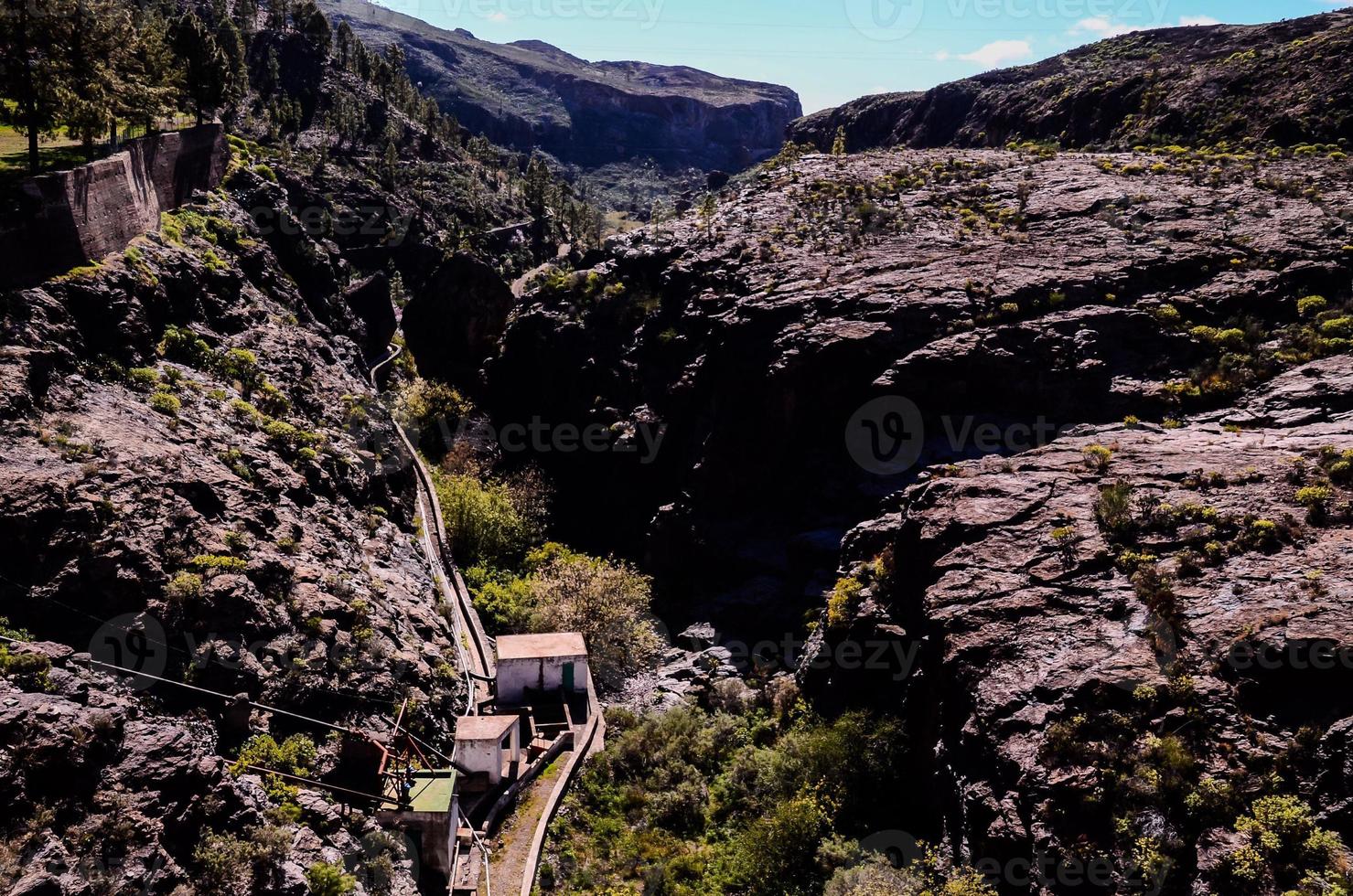 escénico paisaje en tenerife, canario islas, España foto