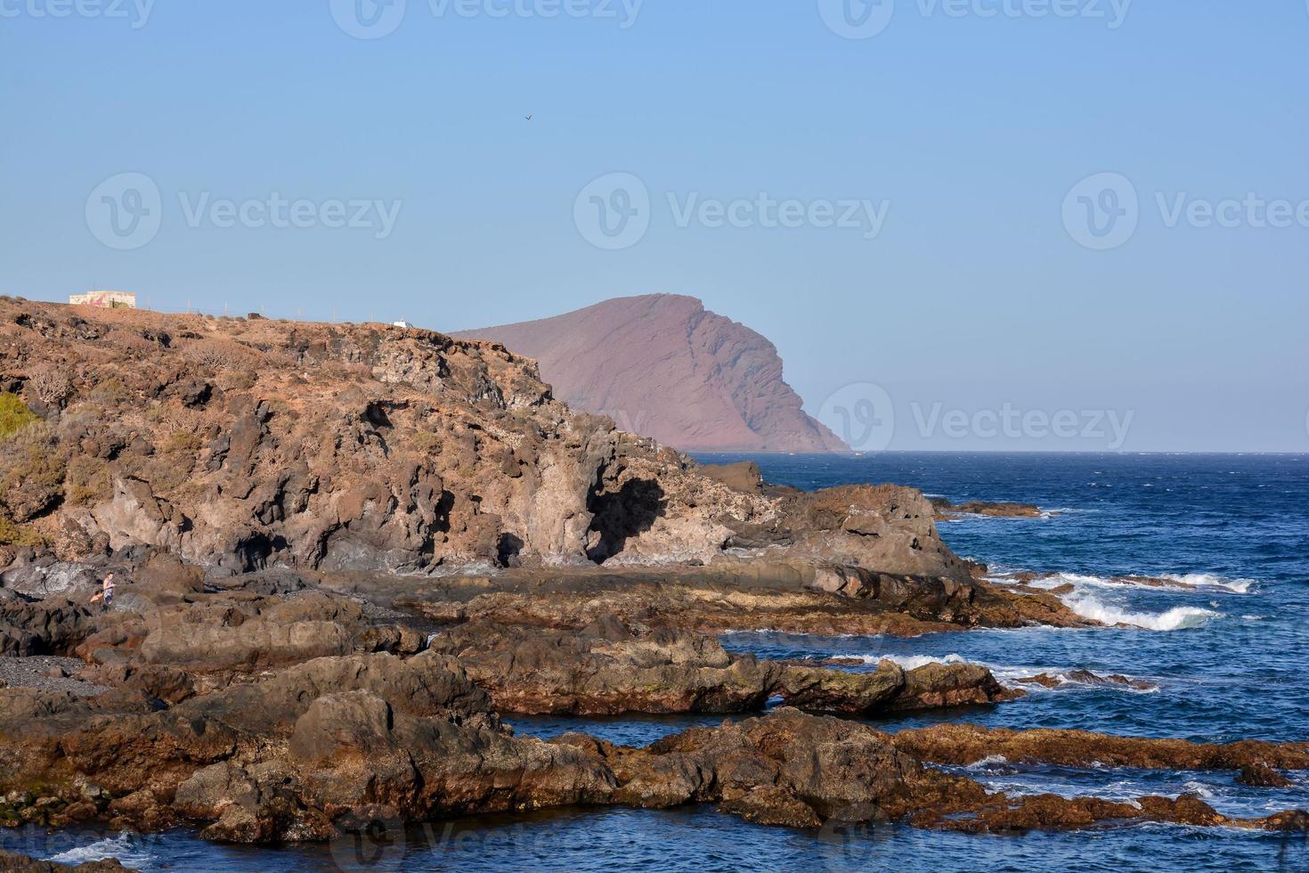 Scenic coastal view photo