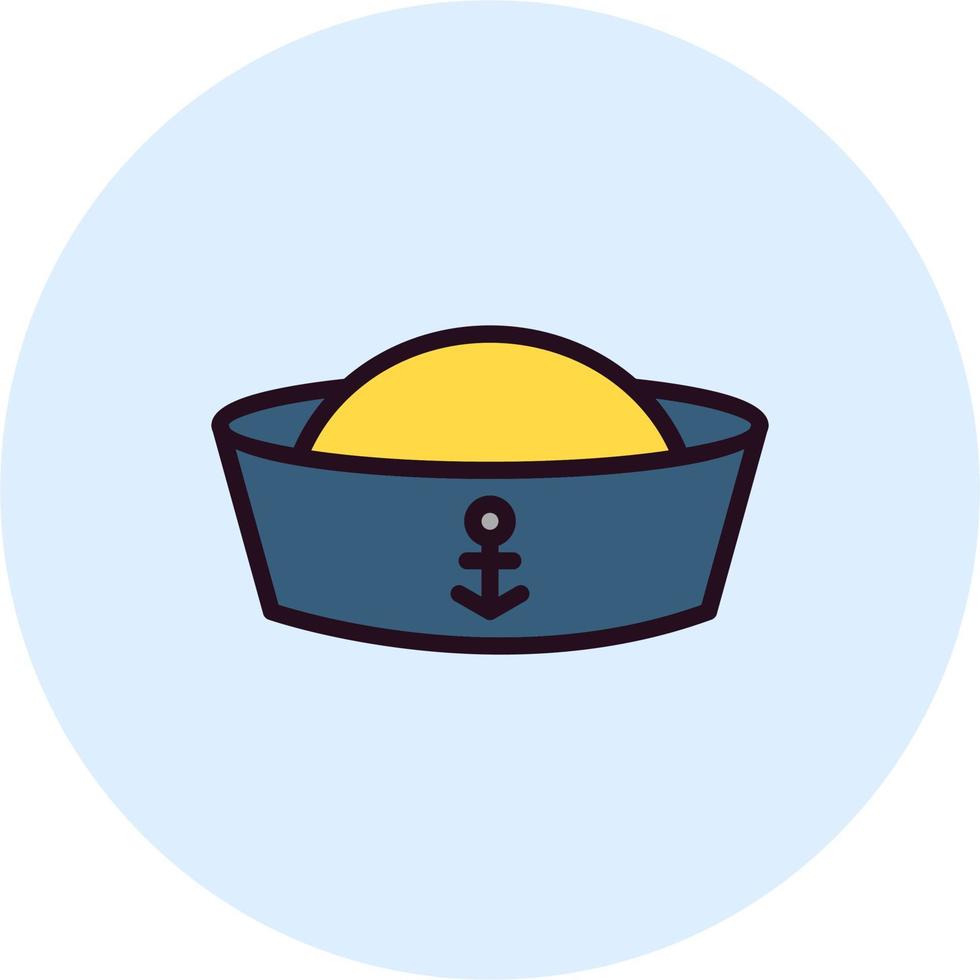 Sailor Cap Vector Icon