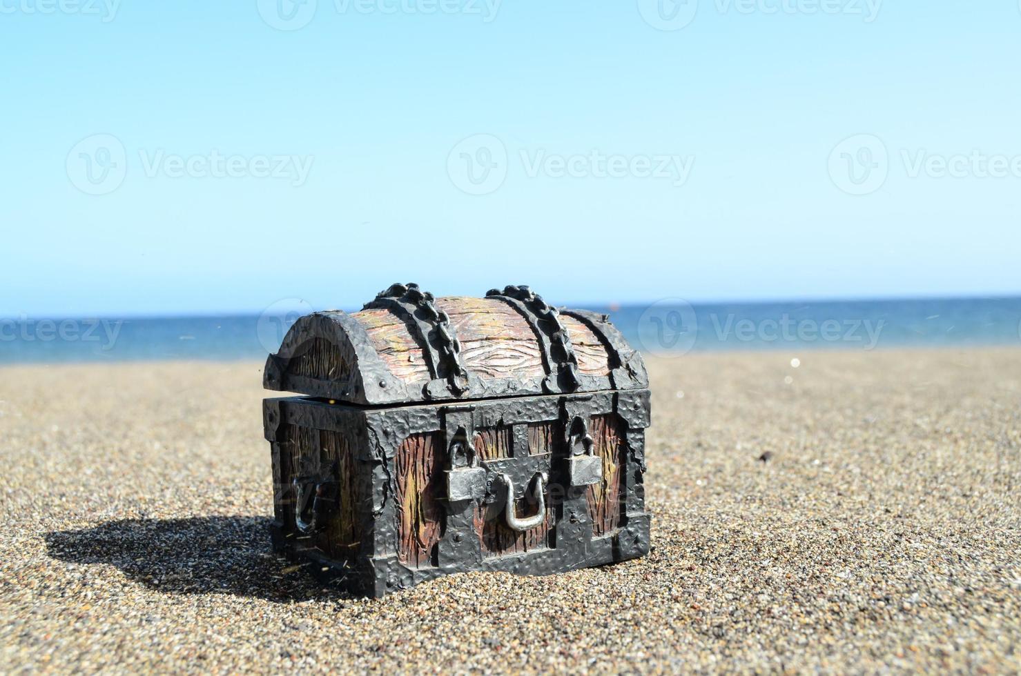 Treasure in the sand photo