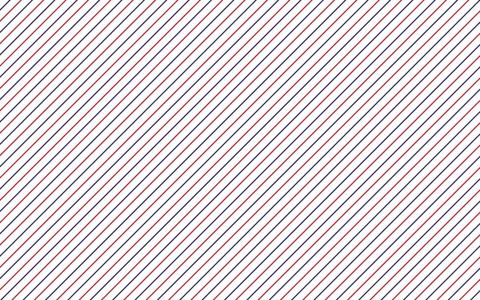 Red and blue diagonal stripes seamless pattern background vector illustration