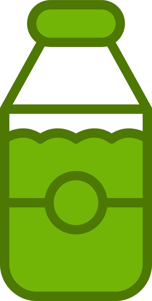 Milk Bottle Vector Icon