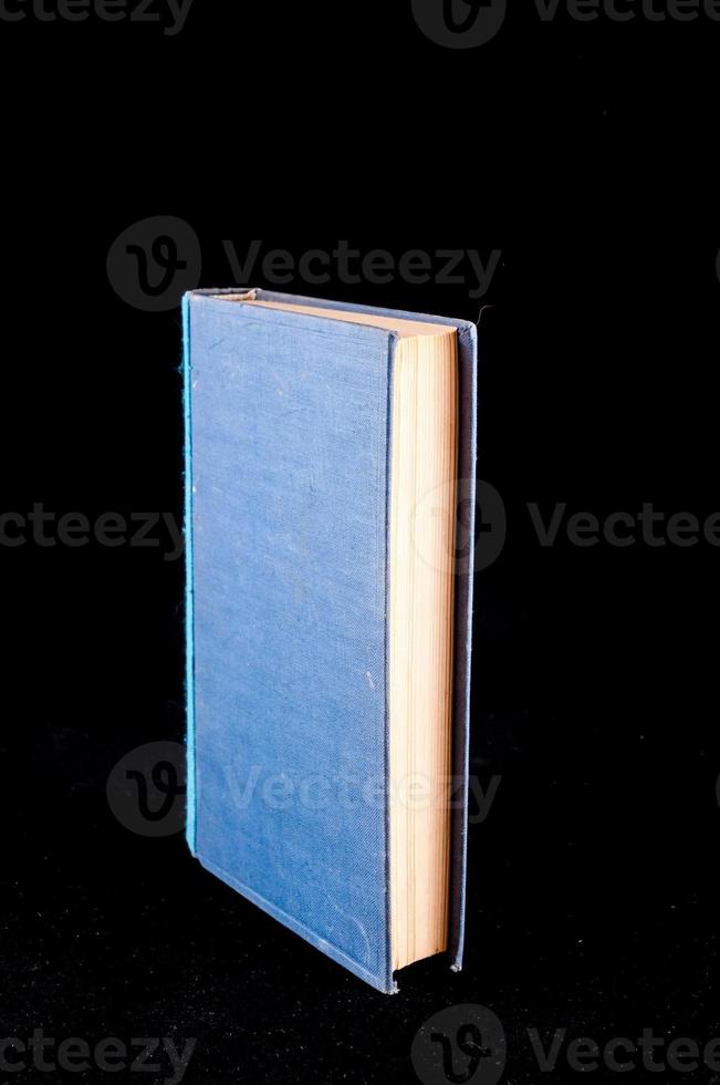 Book on dark background photo