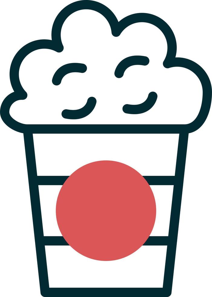 Popcorn Vector Icon