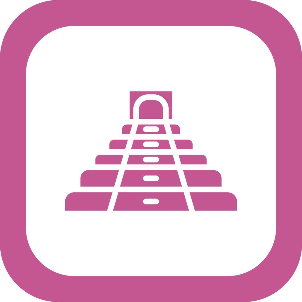 Chichen Itza Vector Icon