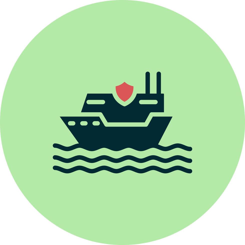 icono de vector de crucero