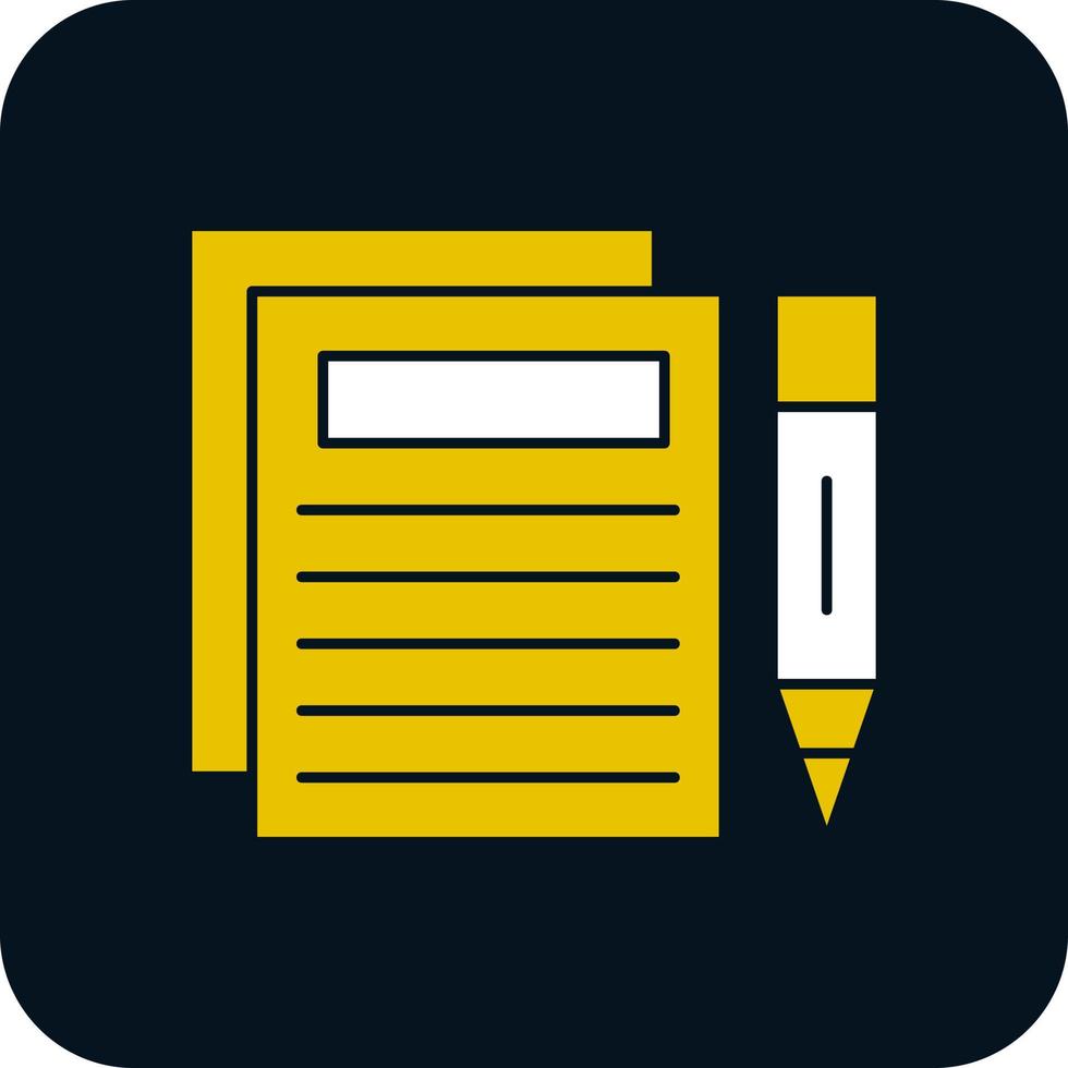 Notes Vector Icon Design