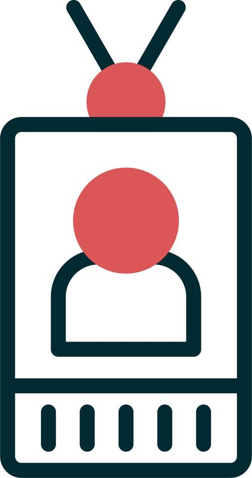 Press Pass Vector Icon