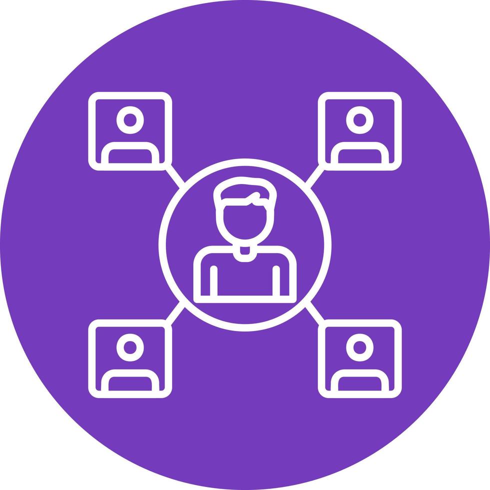 Outsourcing Vector Icon