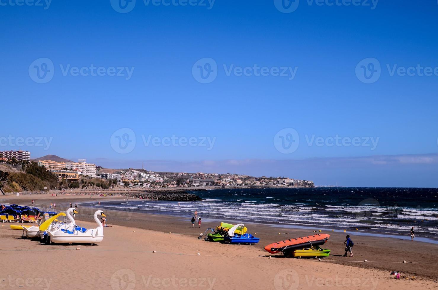 Scenic coastal view photo