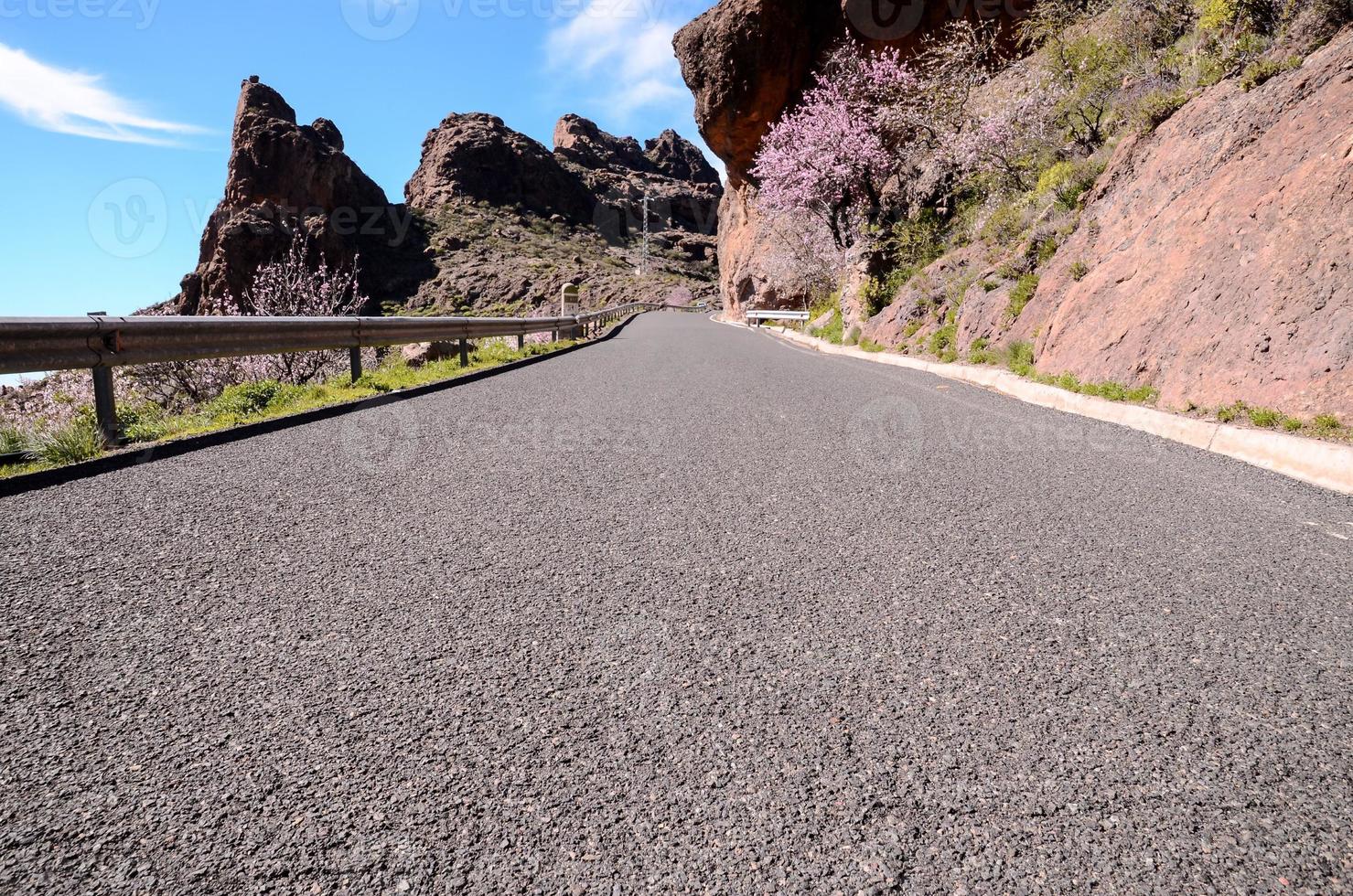 Road in the countryside photo