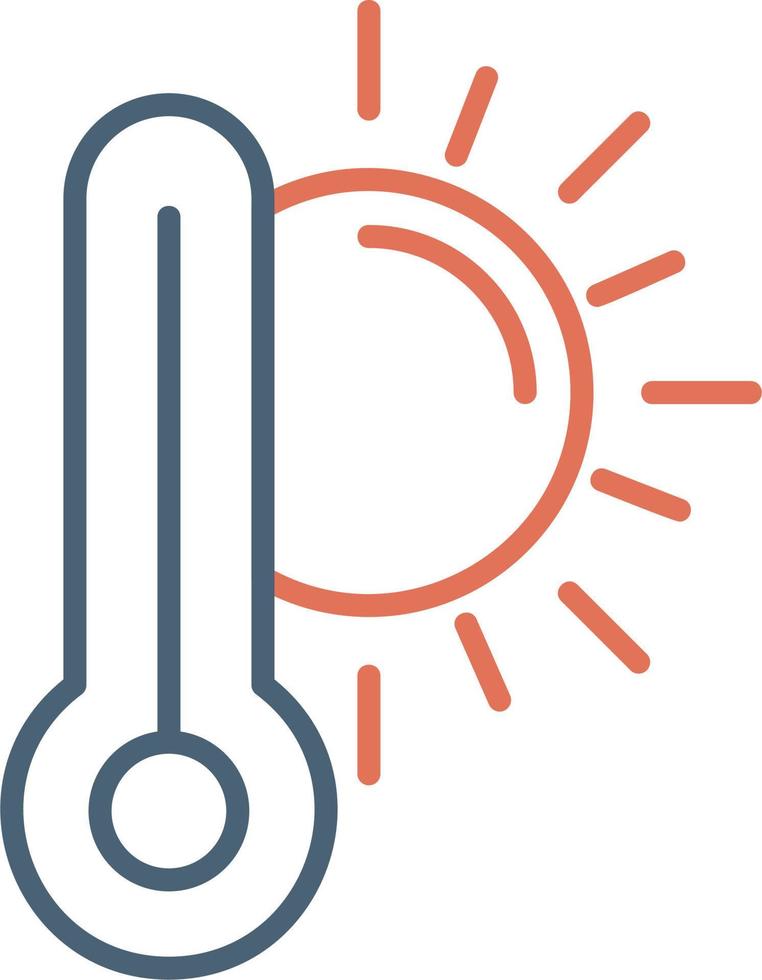 High Temperature Vector Icon