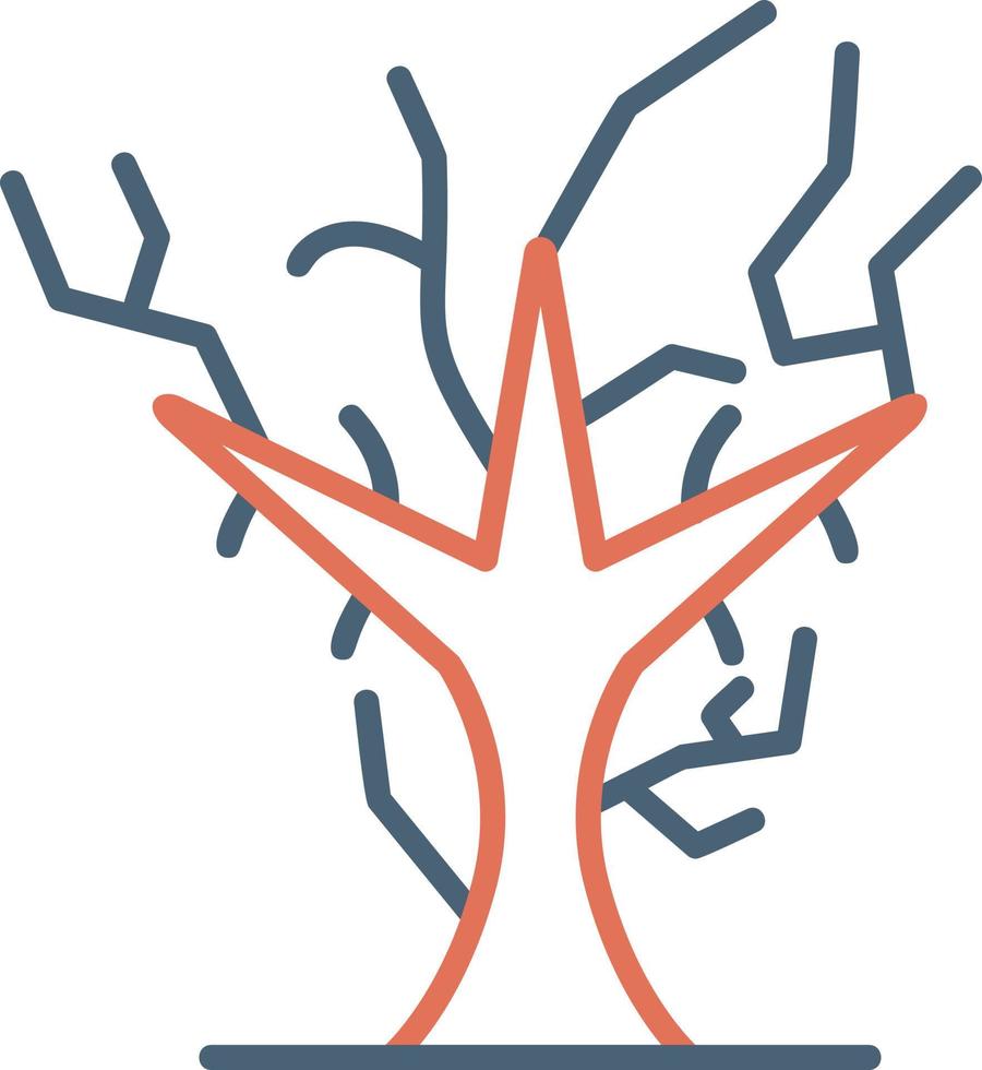 Dry Tree Vector Icon