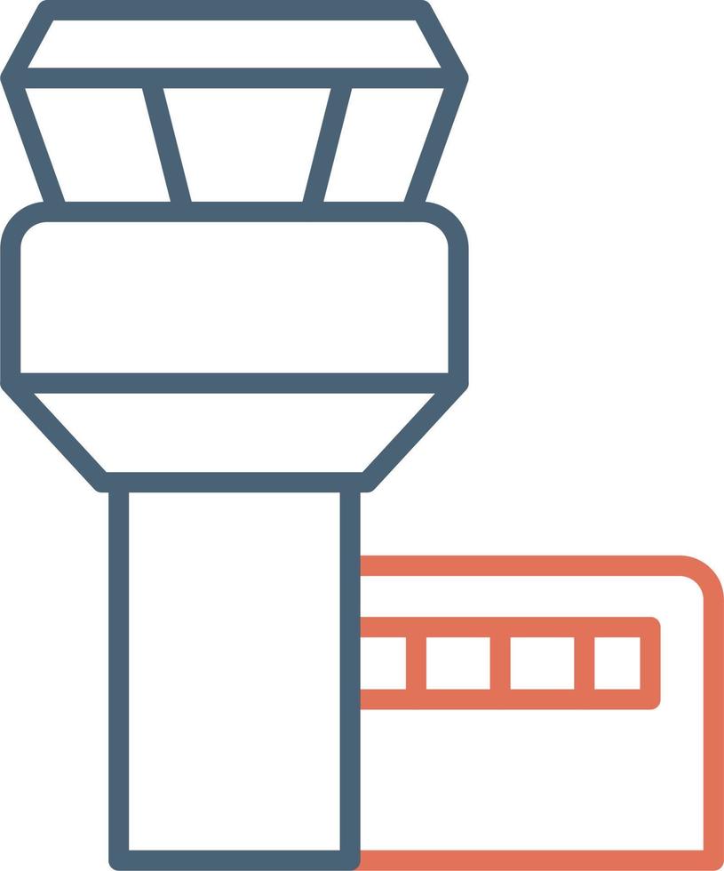 Control Tower Vector Icon