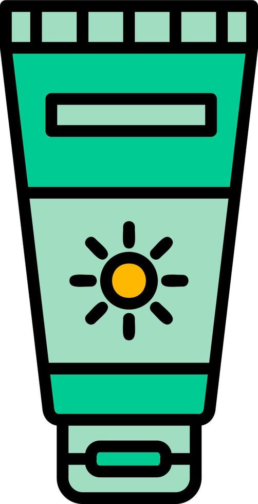 Suncream Vector Icon