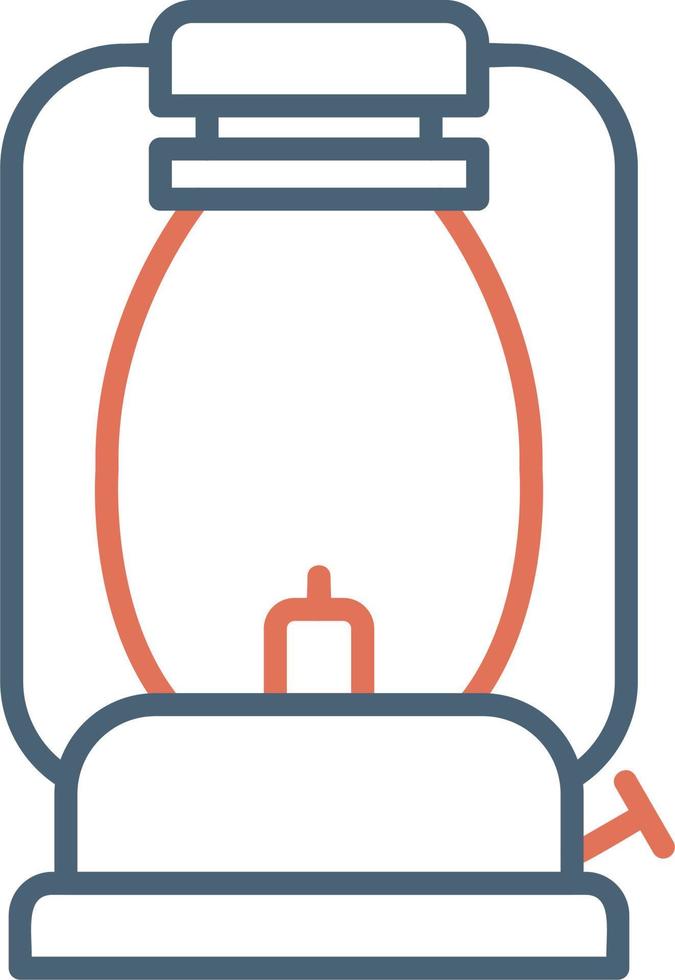 Gas Lamp Vector Icon