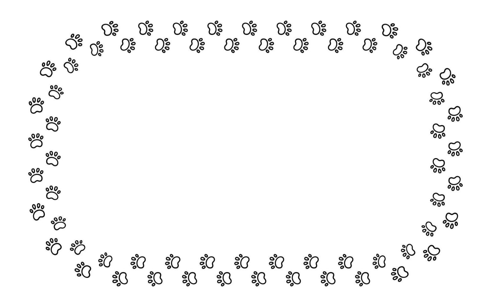cat-paw-print-border