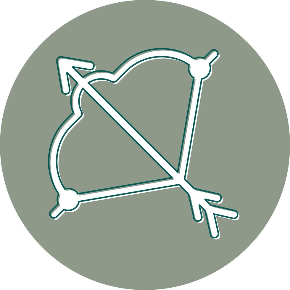 Viking Bow Vector Icon