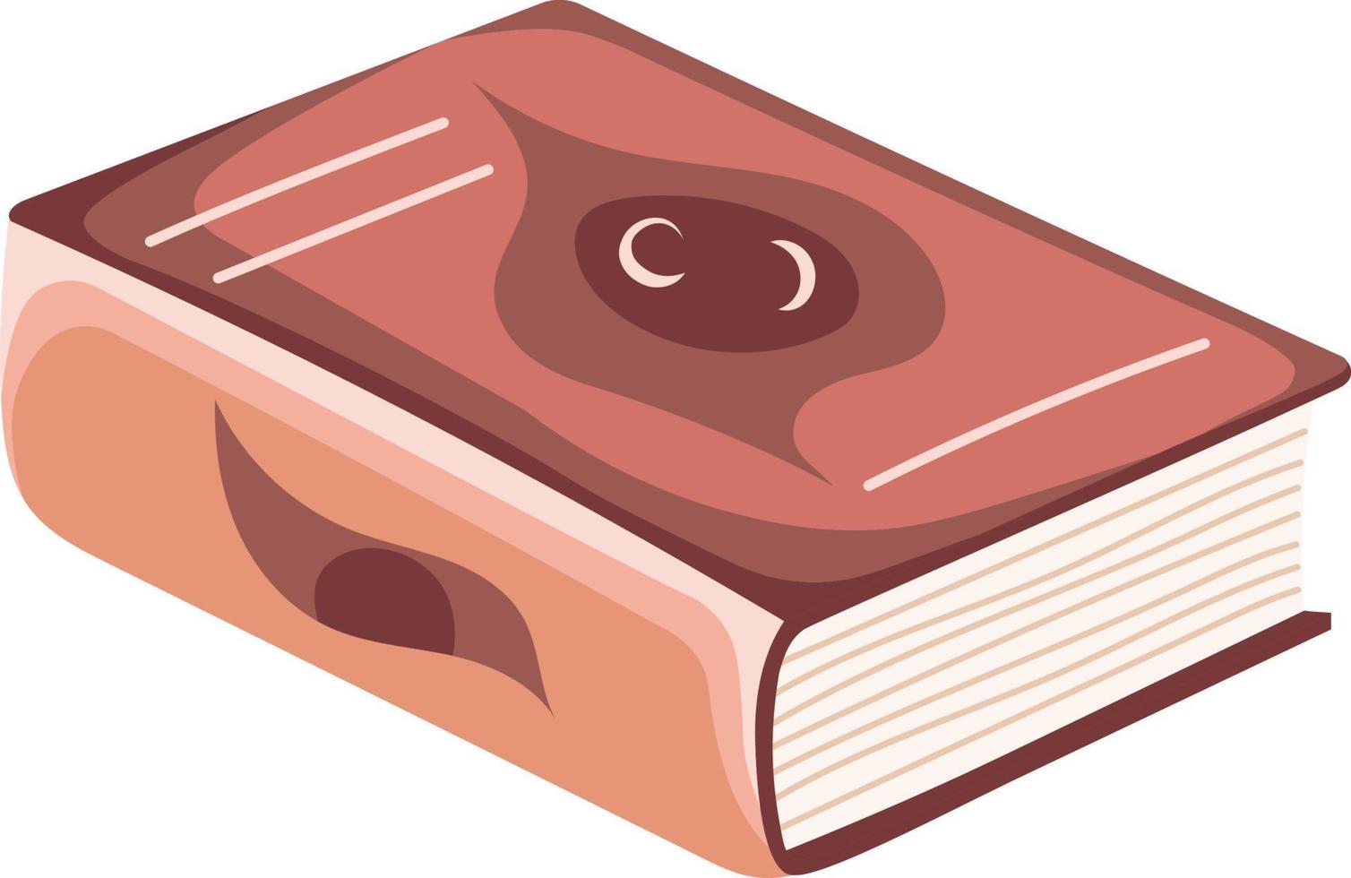 Book in flat design style. Literature for reading and education. Vector. vector