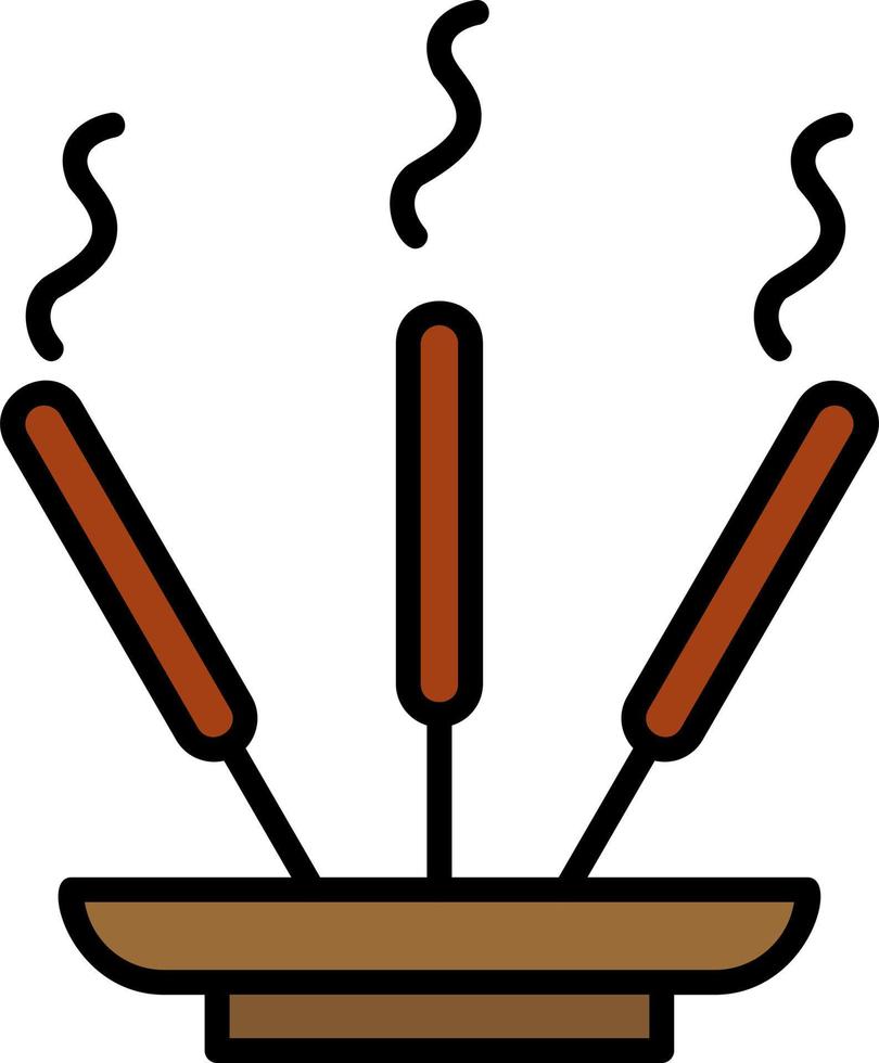 Incense Stick Vector Icon