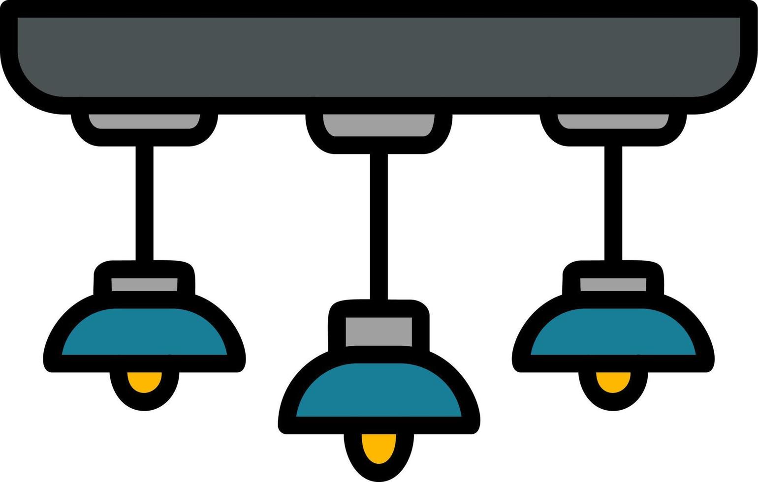 Hanging Lamp Vector Icon