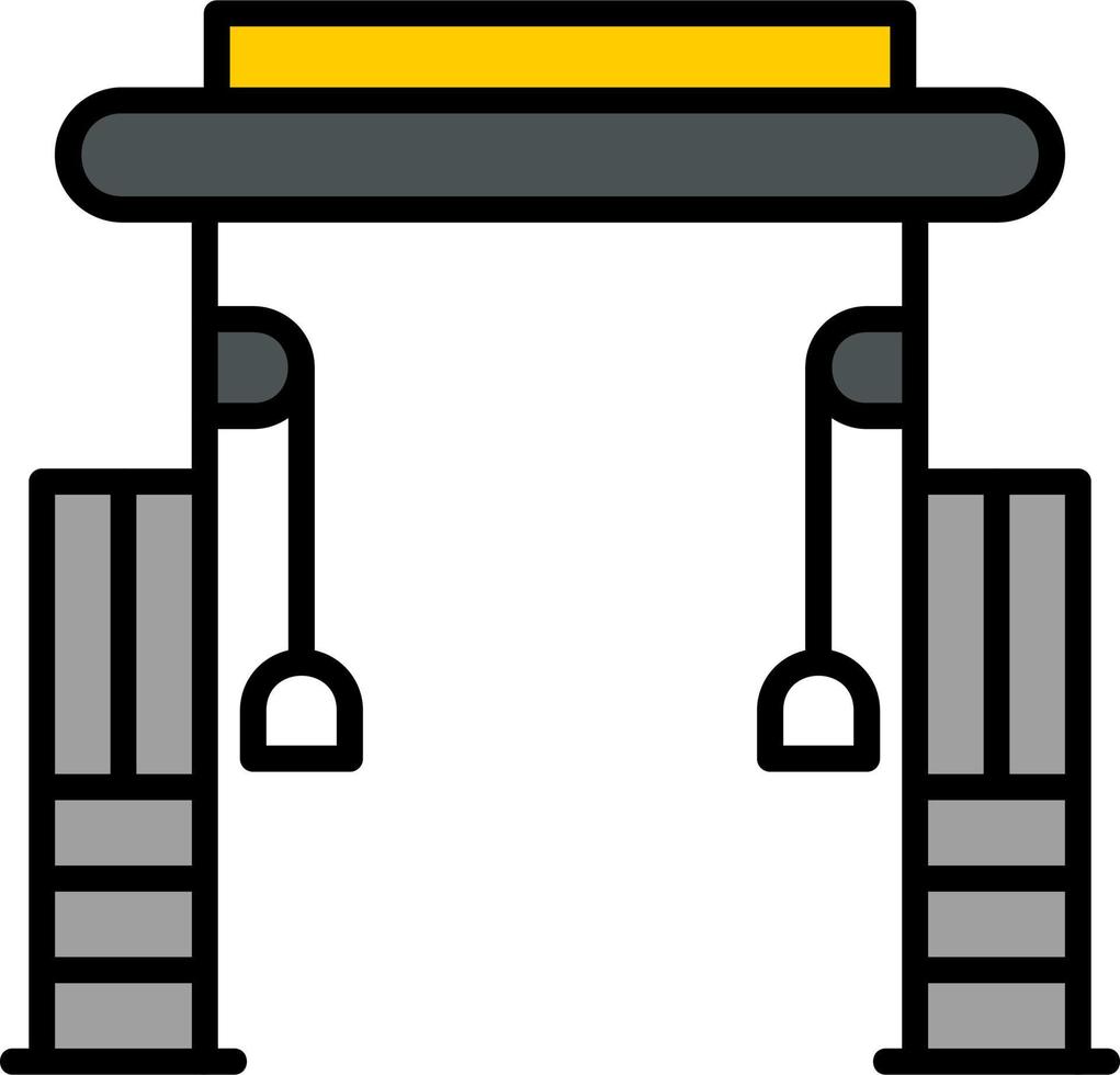 cable Transversal vector icono