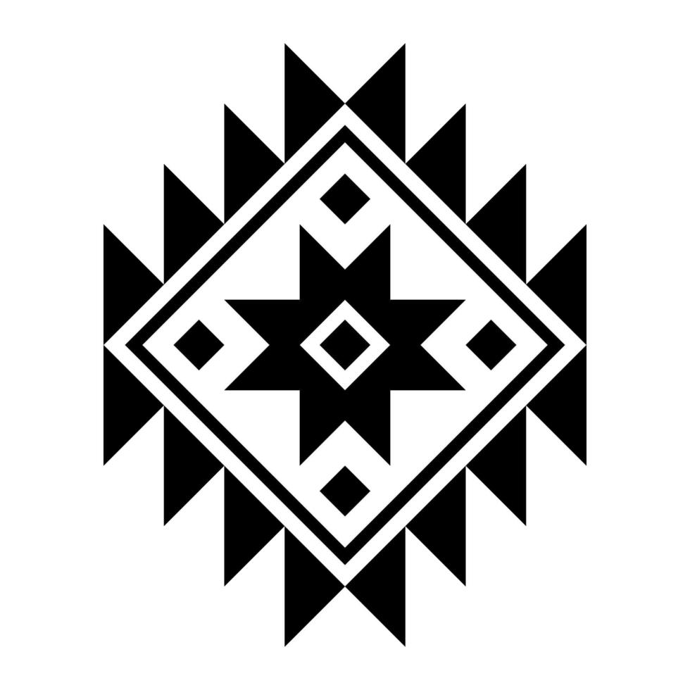 arte de patrones étnicos geométricos. estilo americano, mexicano. ornamento tribal azteca de fondo. diseño para tela, ropa, textil, logo, símbolo. vector