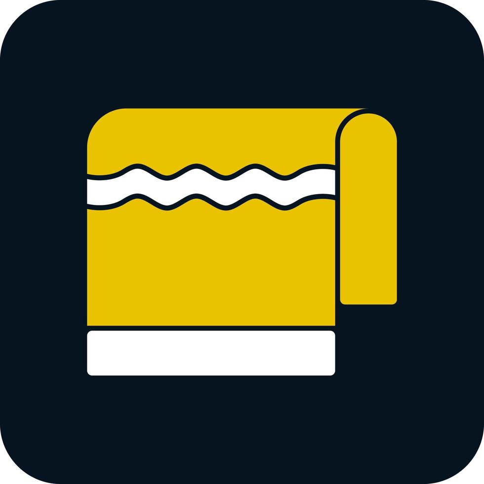 Towel Vector Icon Design
