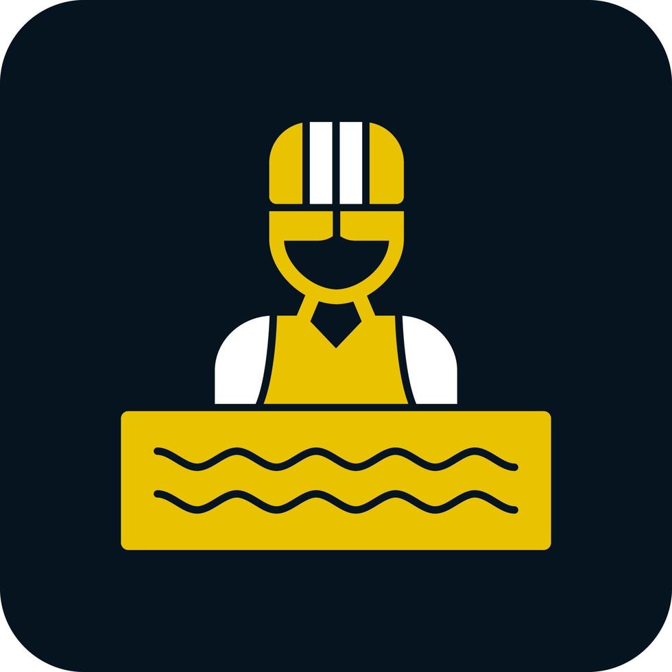 Swimmer Vector Icon Design